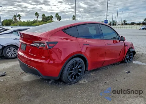 2022 Tesla Model Y from USA, damaged, VIN 7SAYGDEE0NF481650